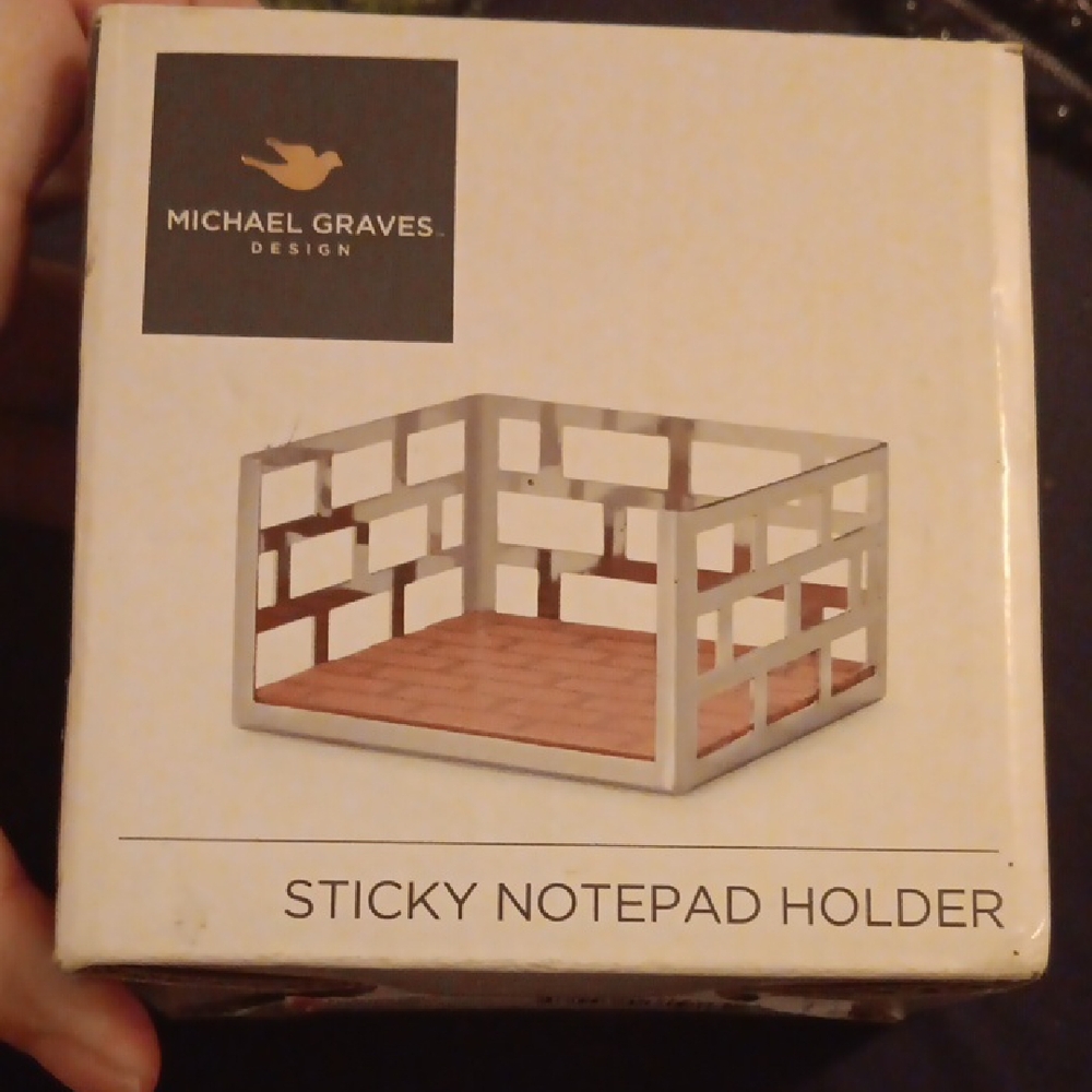 Michael Graves Modern Notepad Holder